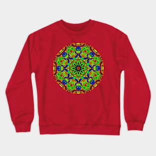 Samurai Mandala Crewneck Sweatshirt